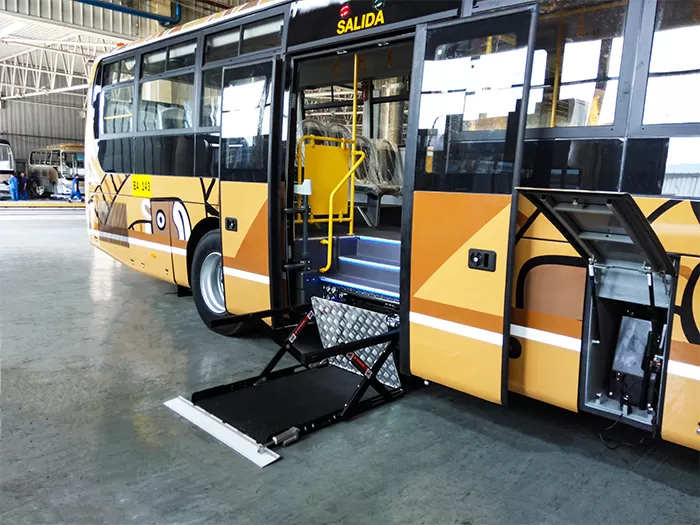 bus wheelchair lift