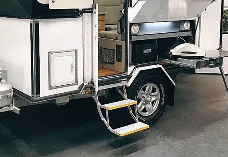 Paso plegable doble eléctrico serie ES-F-D