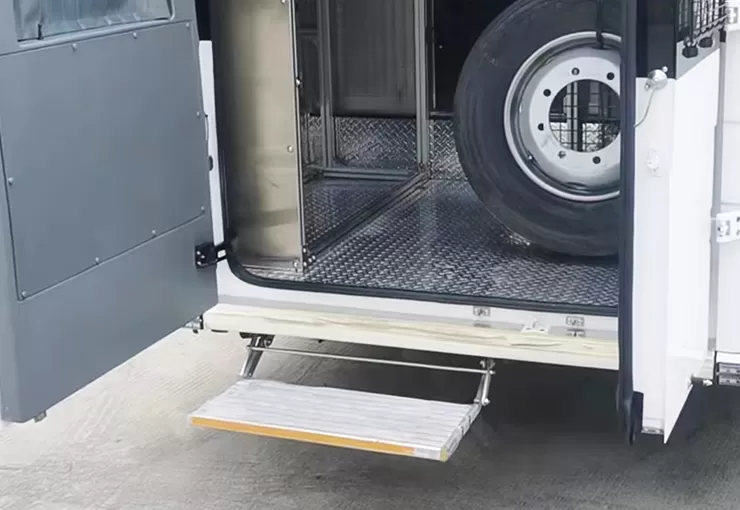 Paso plegable individual eléctrico serie ES-F-S