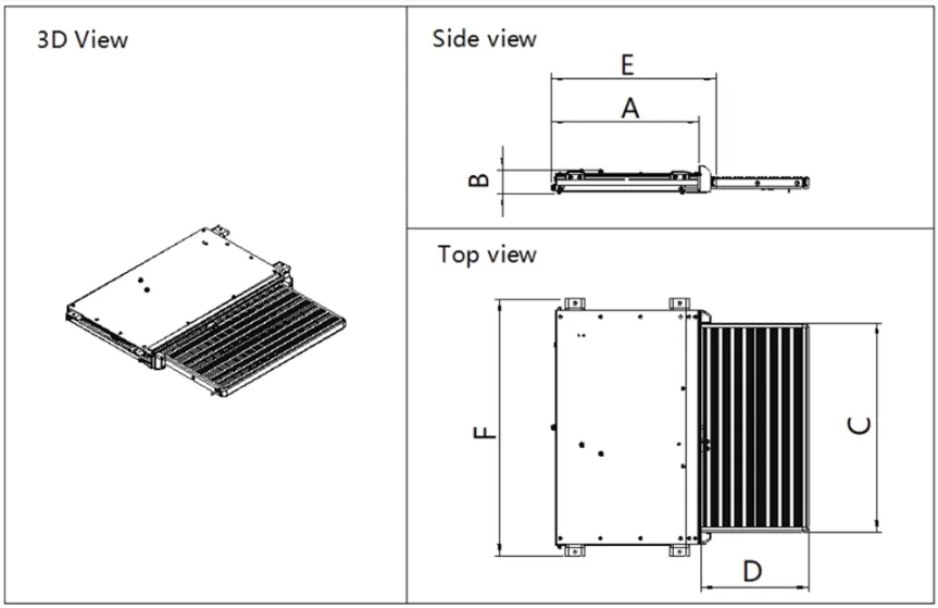 ES-S-M Series Manual Sliding Step