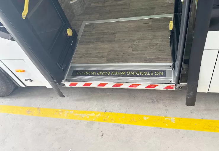 ewr td01 electric wheelchair ramp 1