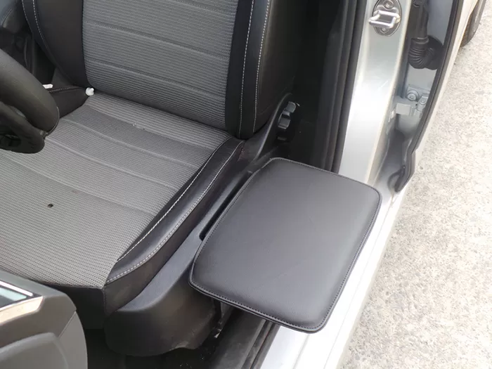 Características del panel lateral del asiento