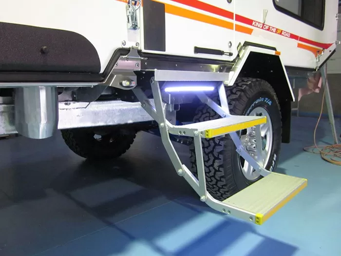 Características del paso plegable Xinder-Tech