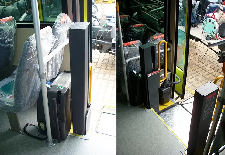 step b 800 wheelchair lift semi automatic 3