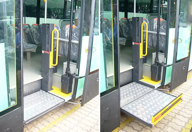 step b 800 wheelchair lift semi automatic 4