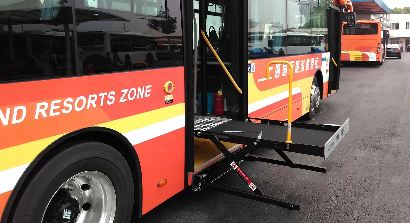 Transformación libre de barrera de autobús