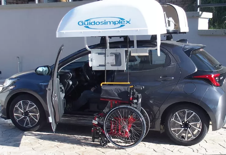 wct wheelchair car roof box 2