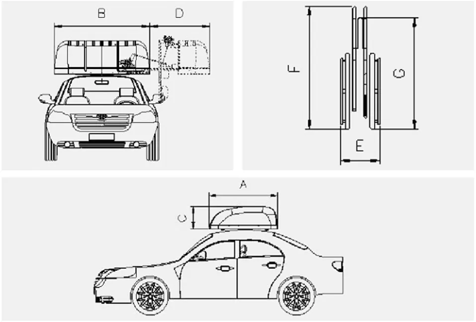 WCT Wheelchair Car Roof Box