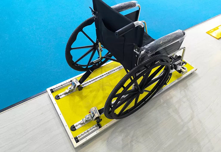 x 801 2 wheelchair restraint system 9